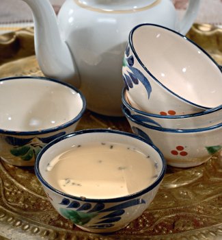 Tatar tea with butter