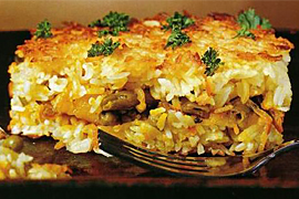 RICE BAKED WITH VEGETABLES BIRIYANI (VEGETARIAN RECIPE)