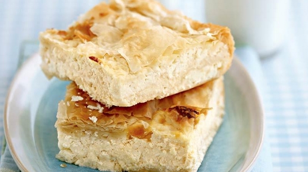 Banitsa with Cheese in Bulgarian