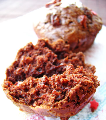 Best Chocolate Banana Muffins
