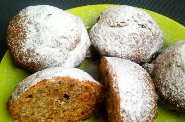 Blueberry jam muffins (lean)