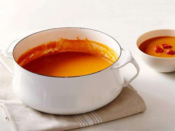 Baked tomato cream soup