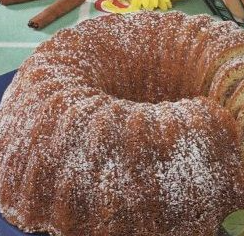 Cupcake with cottage cheese and cinnamon
