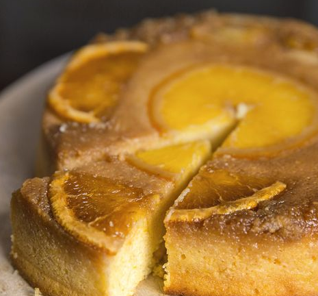 Orange pie (without wheat flour)
