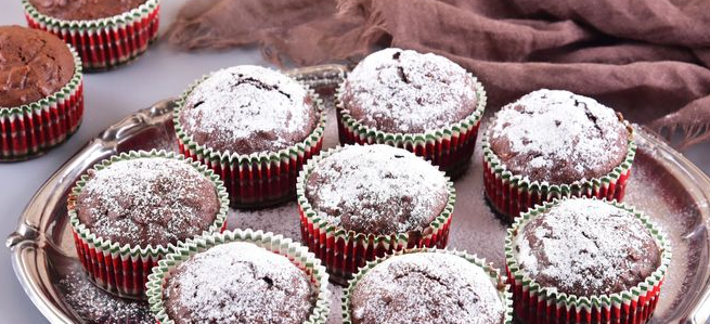 Apple chocolate cupcakes