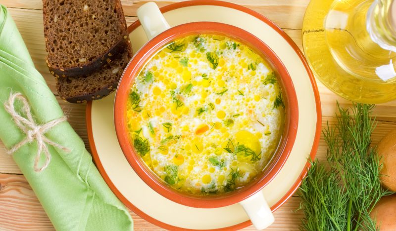 Pork and Rice Soup
