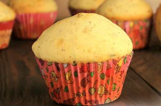 Tasty Banana muffins with chocolate