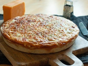 Laurent Pie with Mushrooms and Chicken