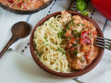 Chicken paprikash