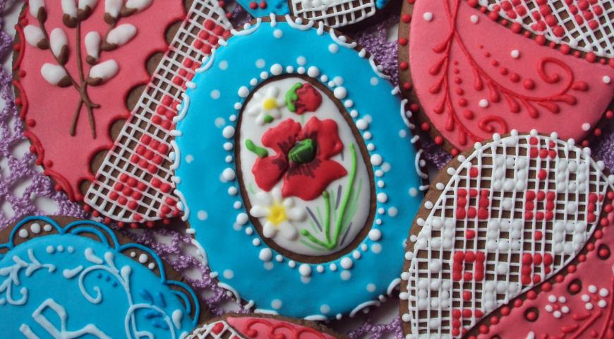 Easter gingerbread