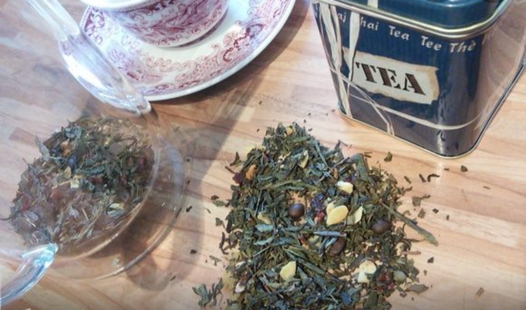 Green aromatic tea