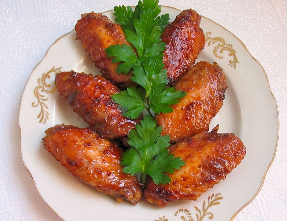 Wings in soy sauce