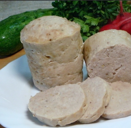 Chicken sausage in a mug