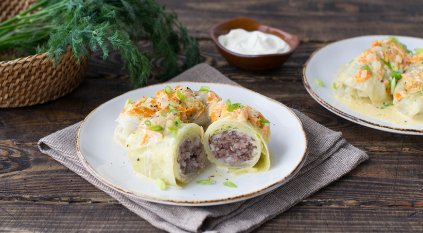 Classic stuffed cabbage rolls 2