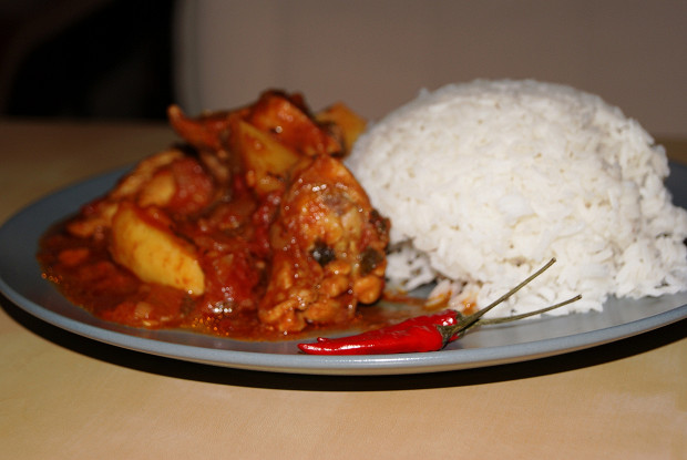 Masala with basmati rice