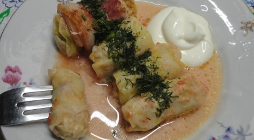 Mini cabbage rolls
