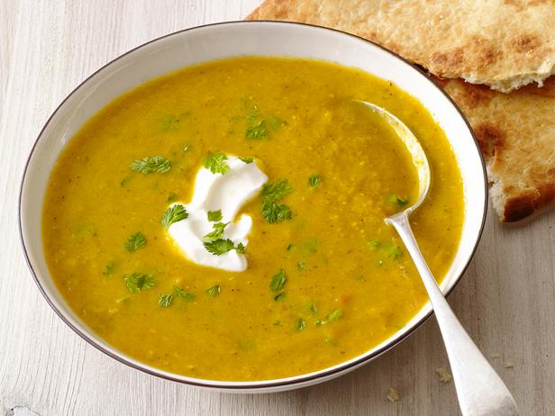 Lentil soup with spices