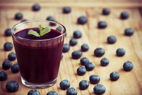 Blueberry juice