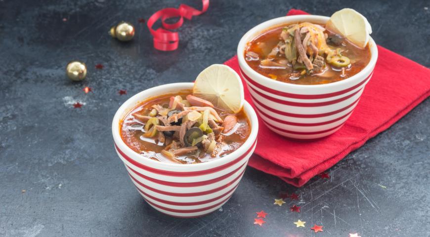 Classic hodgepodge soup