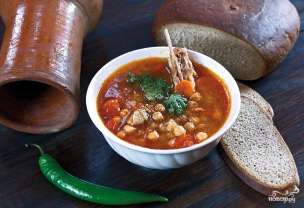 Chickpea soup