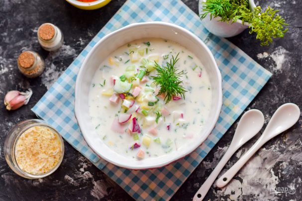 Ukrainian okroshka