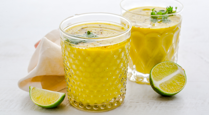 Pumpkin and zucchini soup