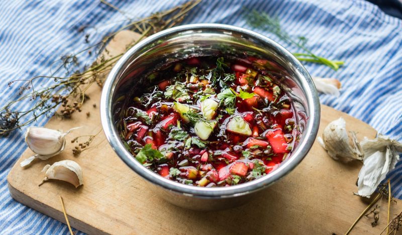 Chrianteli - cold Georgian soup