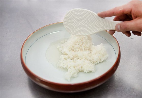 Rice for sushi with seaweed