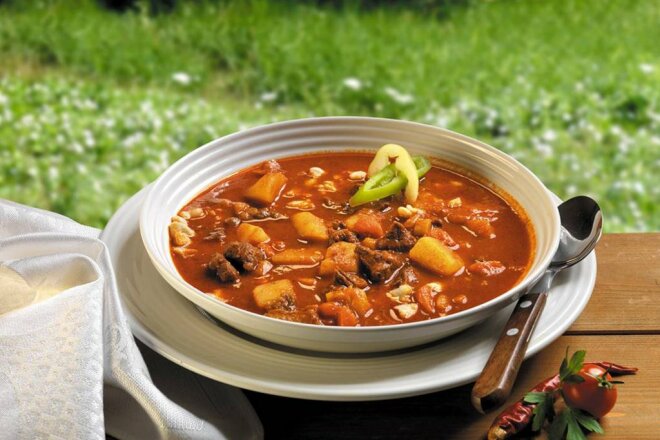 Bograch - thick Hungarian soup