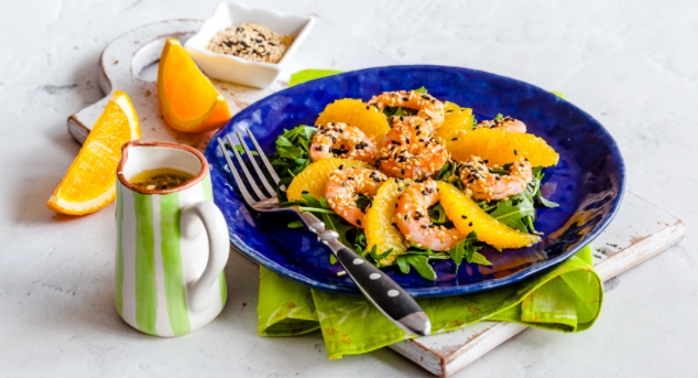 Shrimp and Orange Salad