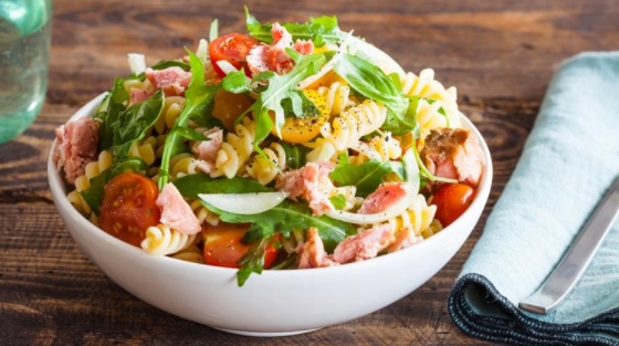 Canned Tuna Pasta Salad