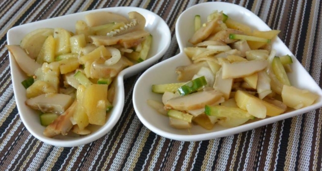 Salted Mushroom Salad