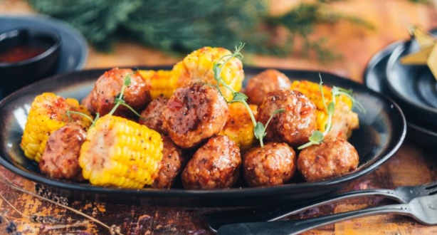 Shrimp Meatballs with Pork