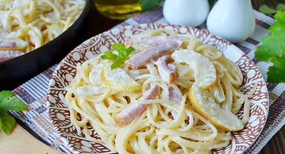 Unexpected Spaghetti with Cognac