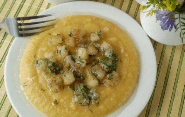 Pea Porridge without Soaking