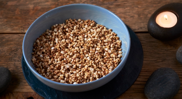 Buckwheat Porridge with Oyster Mushrooms