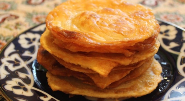 Katlama Fried Puff Pastry