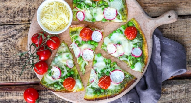 Flatbread with Vegetables
