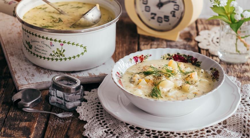 Very quick and delicious cream cheese soup