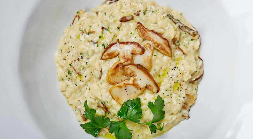 Risotto with Porcini Mushrooms