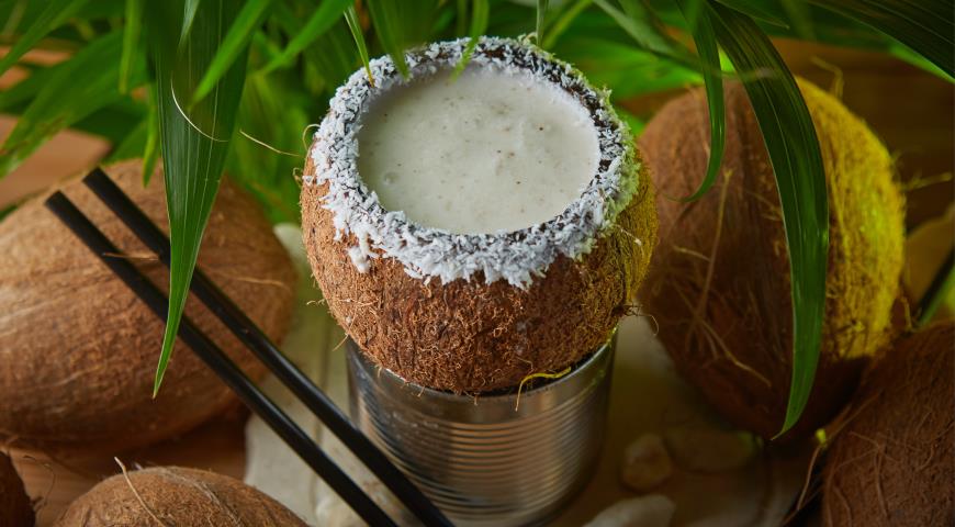 Coconut smoothie