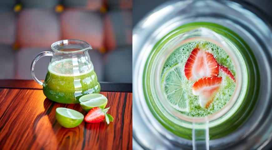 Feijoa - aloe tea