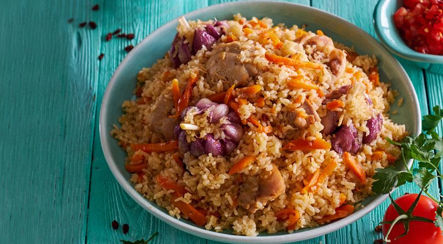 Pilaf with chicken