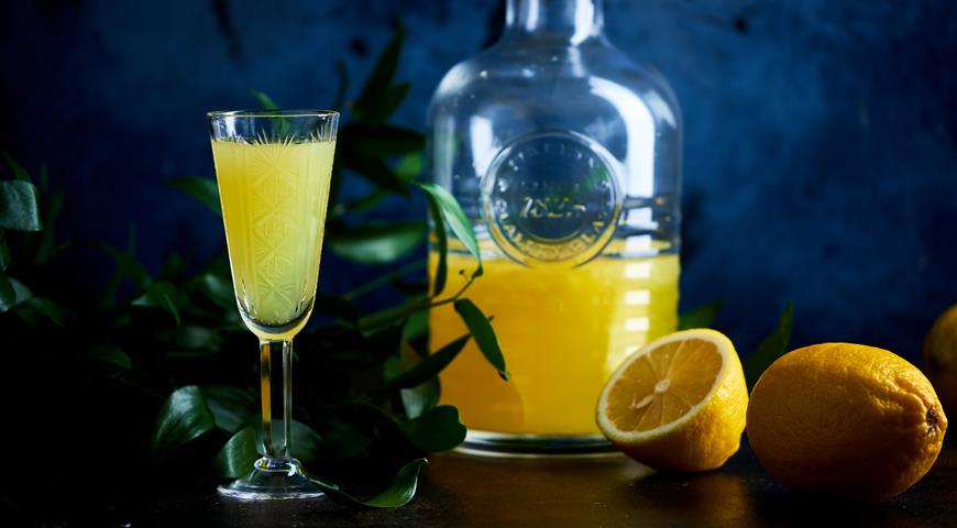 Homemade Limoncello