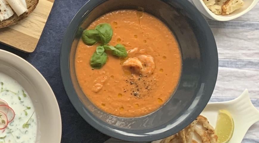 Cold soup gazpacho