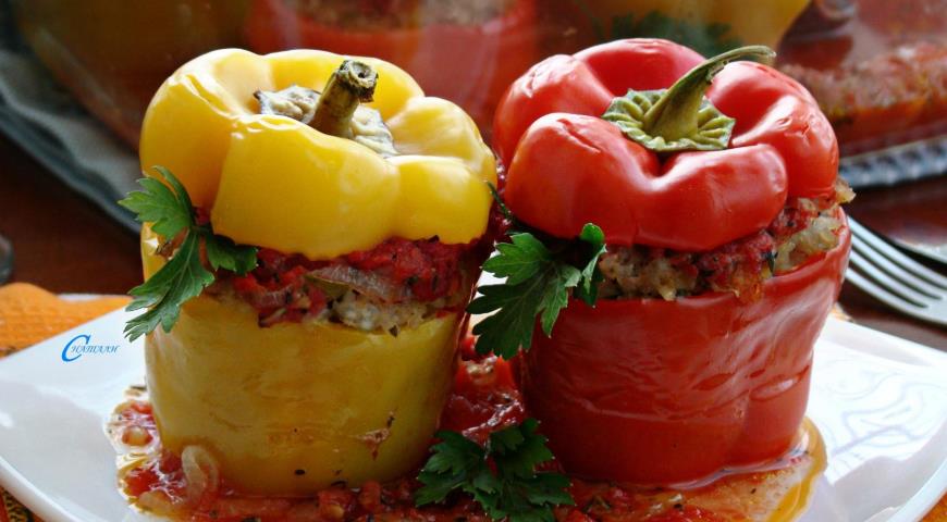 Baked bell pepper 2