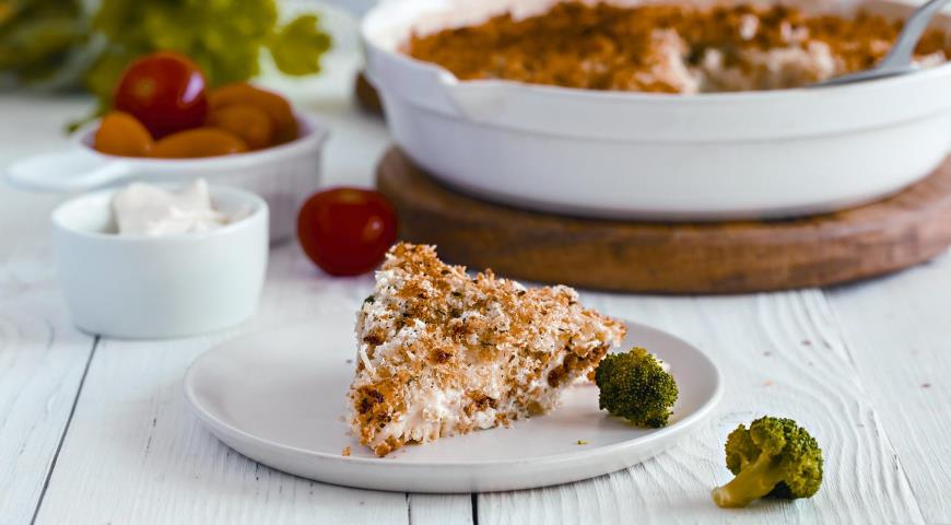 Smoked haddock casserole
