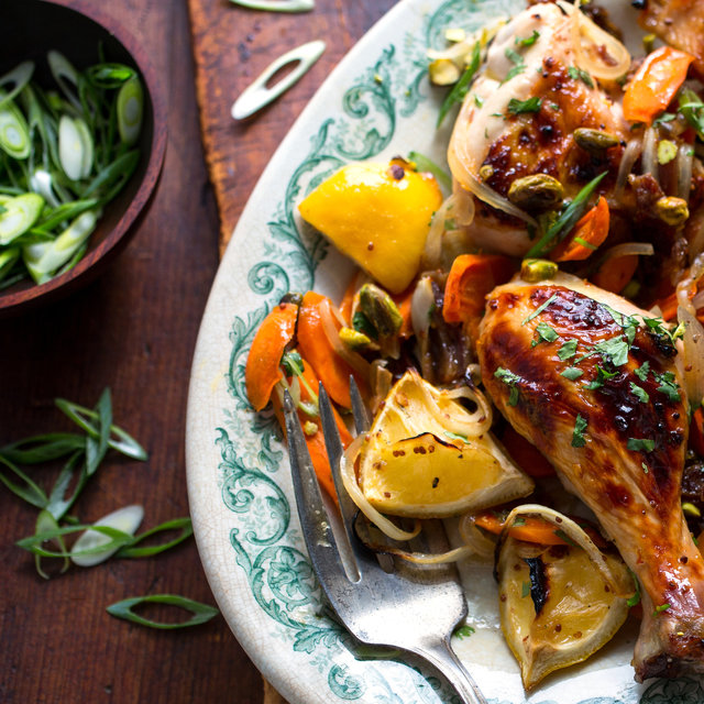 Sweet and Spicy Roast Chicken