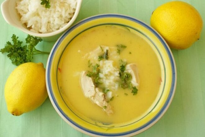 Classic Greek soup 