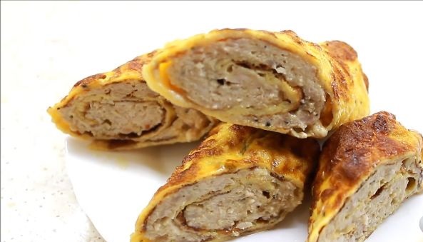 Minced chicken brizol
